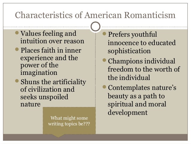 Characteristics of Romanticism in English Literature | Pen and the Pad romantic literature elements